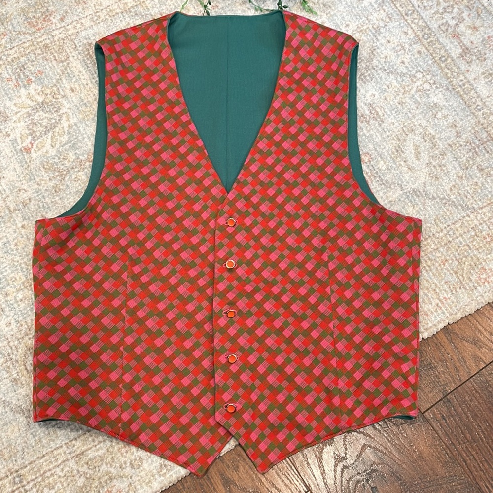 Vintage handmade vest - Picture 3 of 6